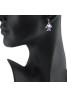 Lootkabazaar Korean Made Swarovski Drop Earring For Women (KHMSSJDES111821)